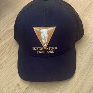 Brixton Black and Tan baseball hat